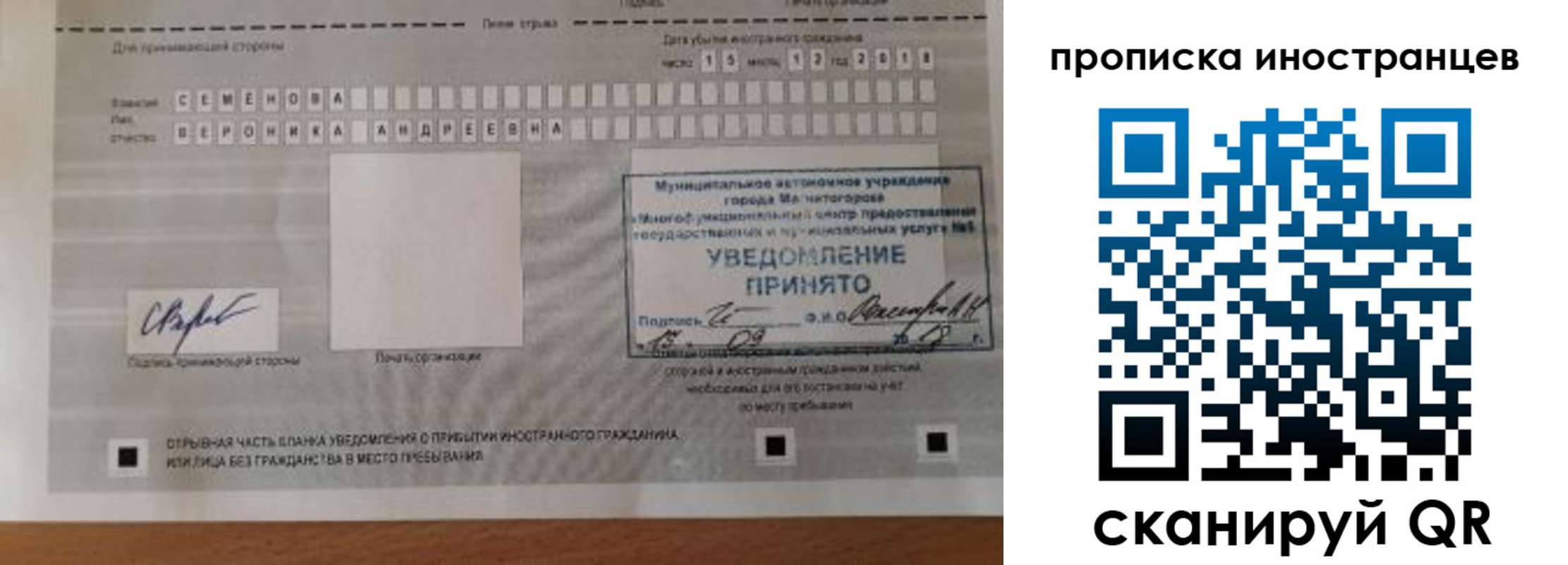 прописка штамп в Гвардейске